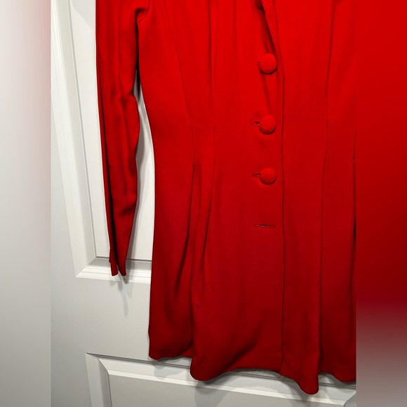 David Benjamin Collection Women’s Vintage Red Blazer Size 5/6 - Picture 11 of 12